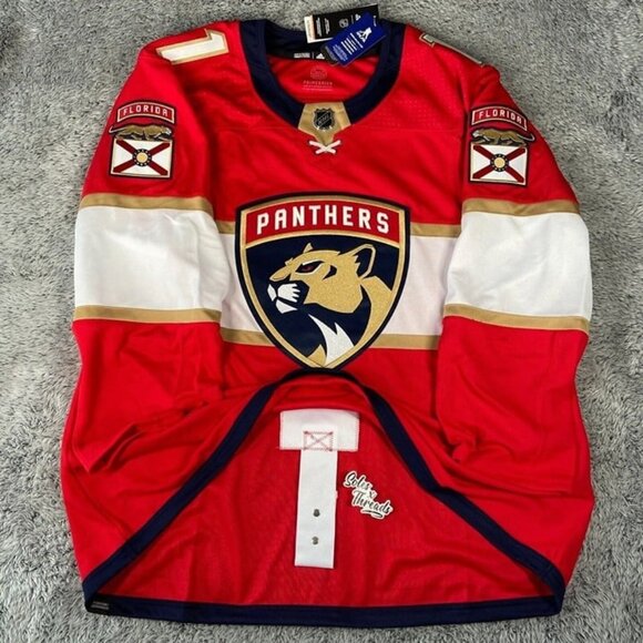 Adidas Florida Panthers Huberdeau #11 Authentic Hockey Jersey Sizes Men Red